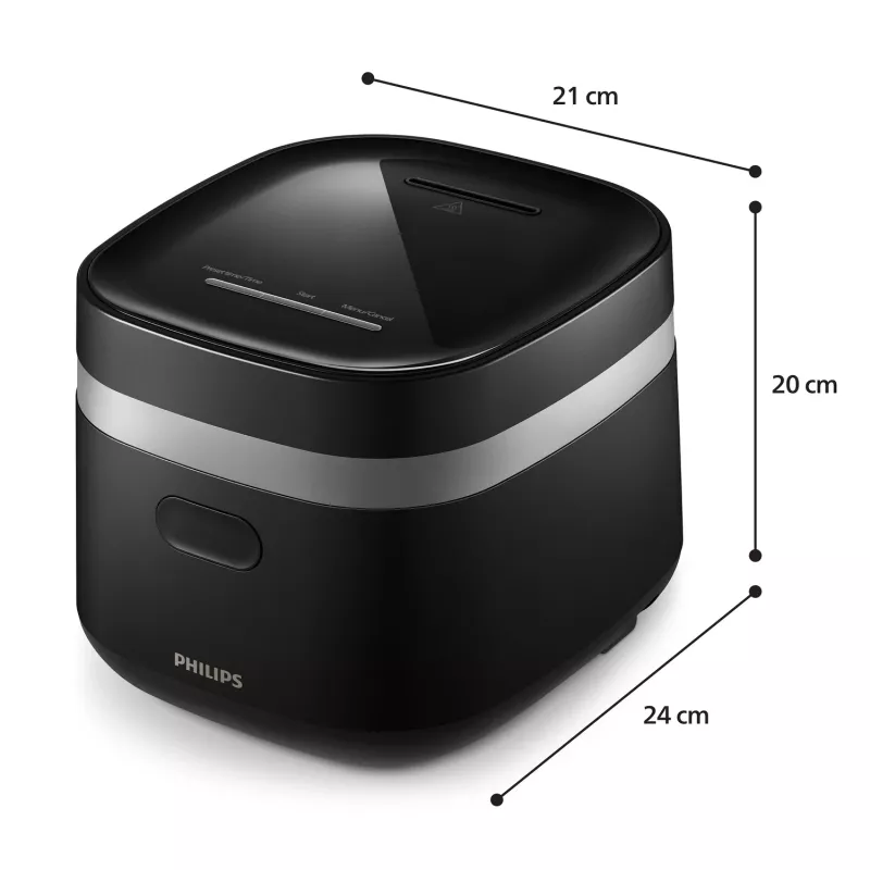 Philips 3000 series HD3090/80 sähköinen painekattila musta 436 W