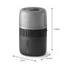 Ilmankostutin Philips 5000 Serie HU5710/03 – höyryilmankostutin, 4,5 l, grafiitti