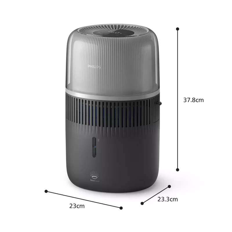 Ilmankostutin Philips 5000 Serie HU5710/03 – höyryilmankostutin, 4,5 l, grafiitti