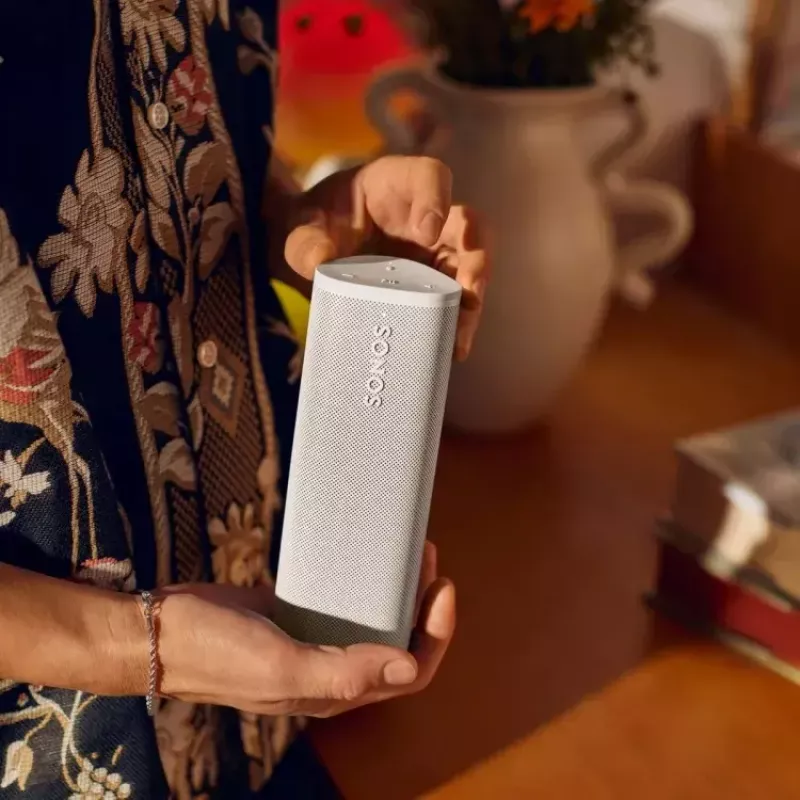 Stereo kannettava kaiutin Sonos Roam 2 valkoinen