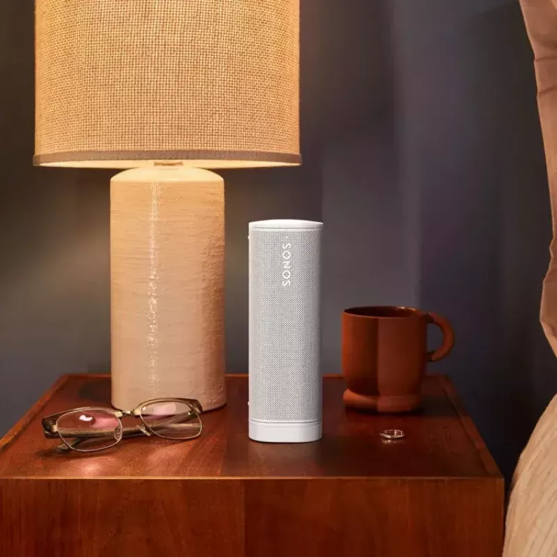 Stereo kannettava kaiutin Sonos Roam 2 valkoinen
