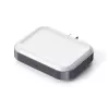 Mobiililaitteiden laturi Satechi ST-UC2WCDM USB langaton lataus kuulokkeet älykello hopea valkoinen