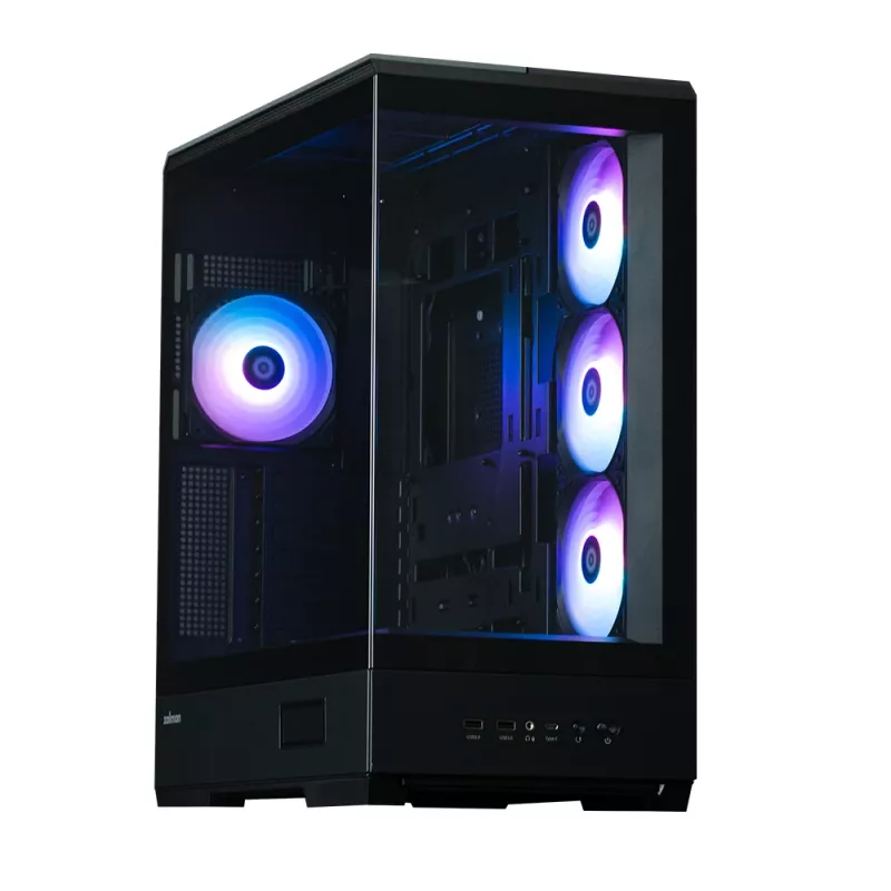PC-kotelo Zalman P50 DS musta Midi Tower