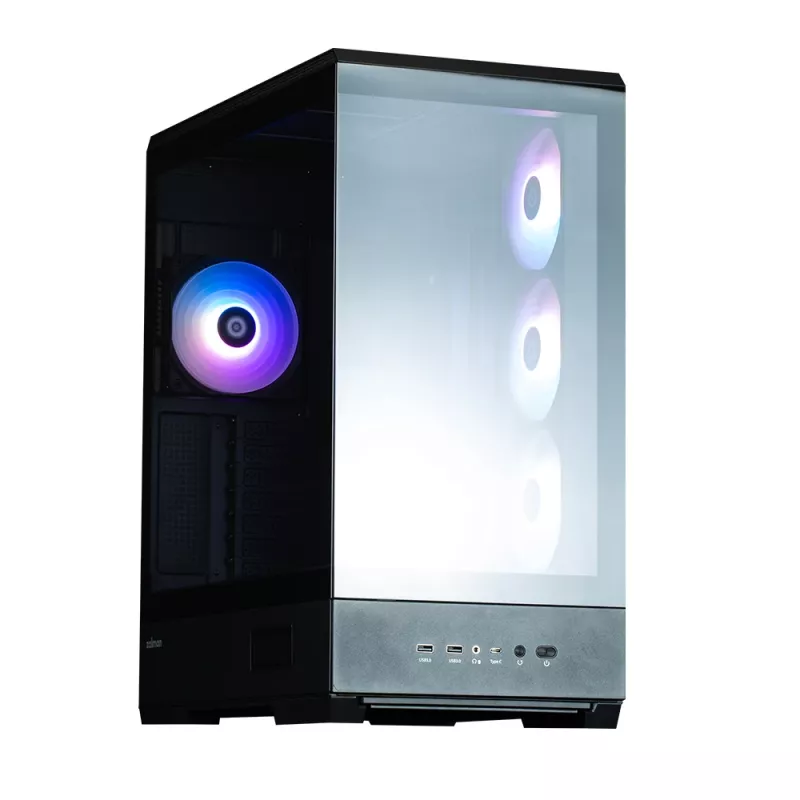 PC-kotelo Zalman P50 DS musta Midi Tower