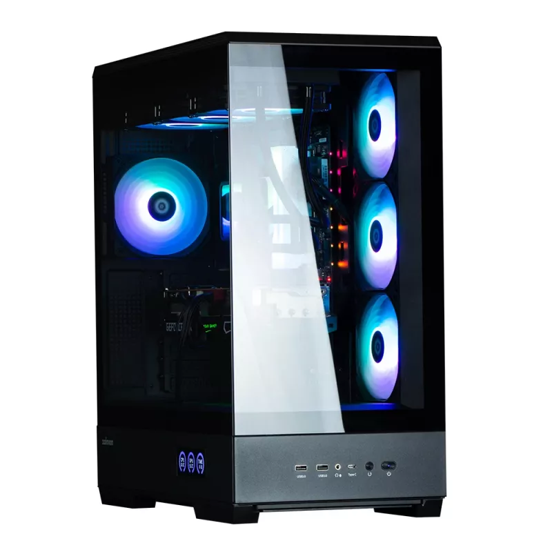 PC-kotelo Zalman P50 DS musta Midi Tower