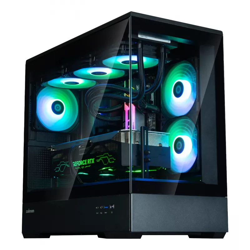 PC-kotelo Zalman P30 musta V2 Mini Tower