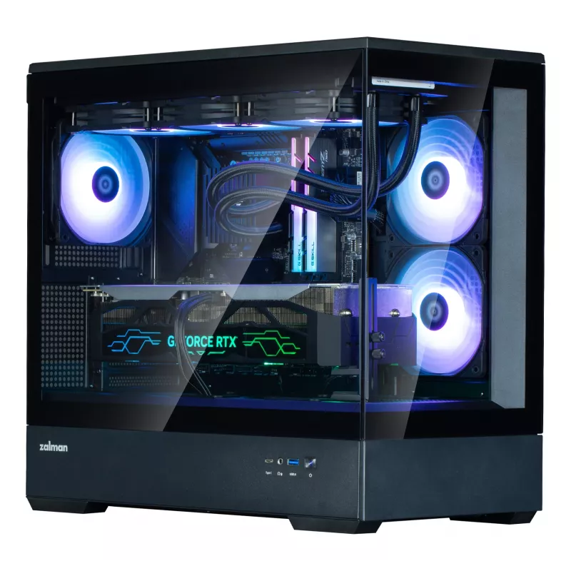 PC-kotelo Zalman P30 musta V2 Mini Tower