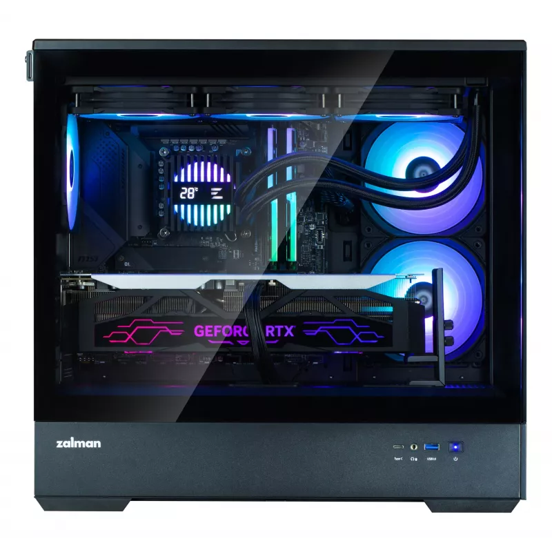 PC-kotelo Zalman P30 musta V2 Mini Tower