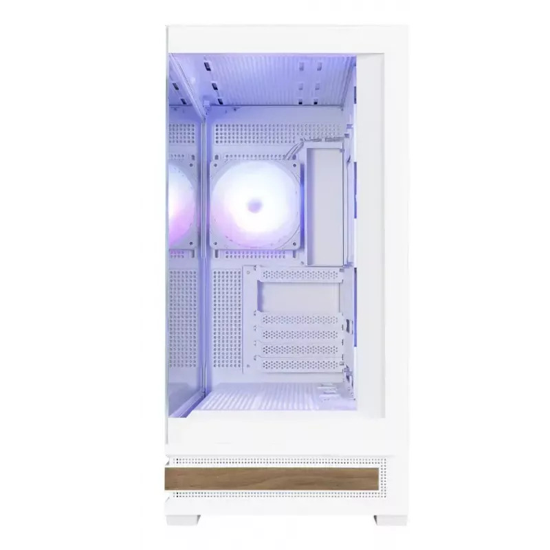 PC-kotelo Zalman P40 NAMU WHITE Midi Tower valkoinen