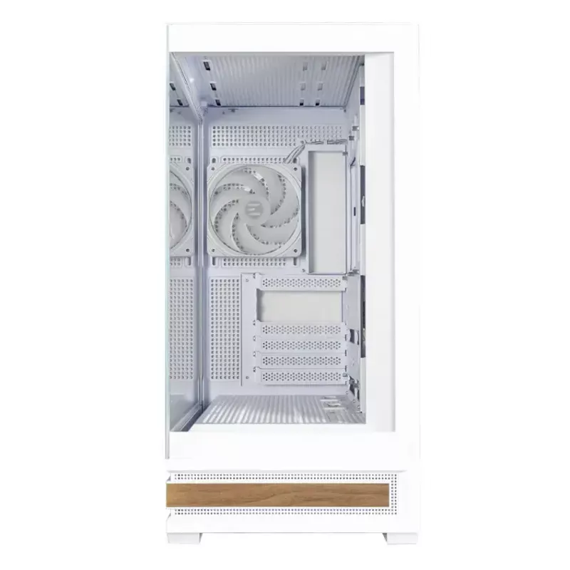 PC-kotelo Zalman P40 NAMU WHITE Midi Tower valkoinen