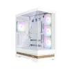 PC-kotelo Zalman P40 NAMU WHITE Midi Tower valkoinen