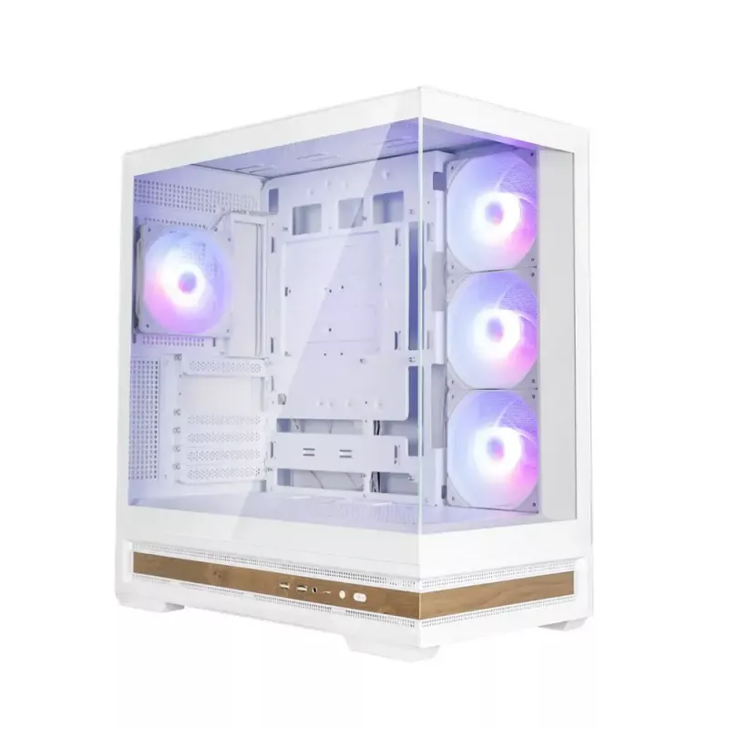 PC-kotelo Zalman P40 NAMU WHITE Midi Tower valkoinen