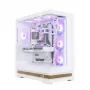 PC-kotelo Zalman P40 NAMU WHITE Midi Tower valkoinen