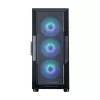 ZALMAN PC-kotelo i3 NEO V2 Mid Tower, ARGB-tuuletin x4, musta