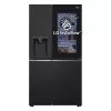 LG InstaView GSGV81EPLL side-by-side-jääkaappi vapaasti seisova 635 L musta