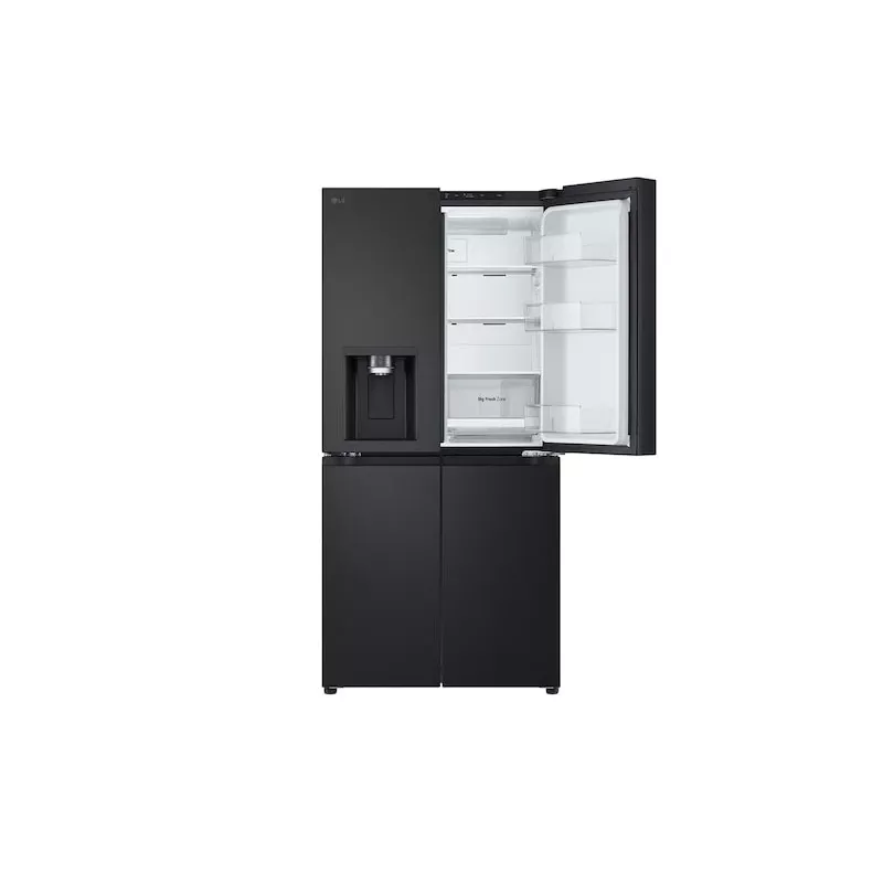 LG GML861EPPE side-by-side-jääkaappi vapaasti seisova 506 L musta