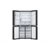LG GML861EPPE side-by-side-jääkaappi vapaasti seisova 506 L musta
