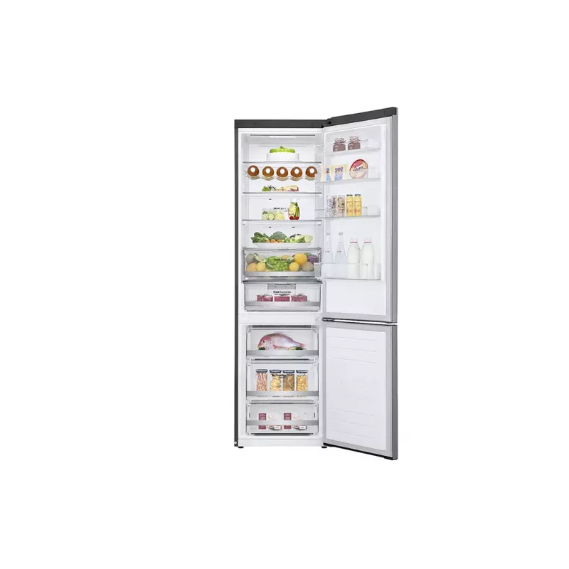 LG GBB72PZDMN jää-pakastinyhdistelmä vapaasti seisova 384 L hopea