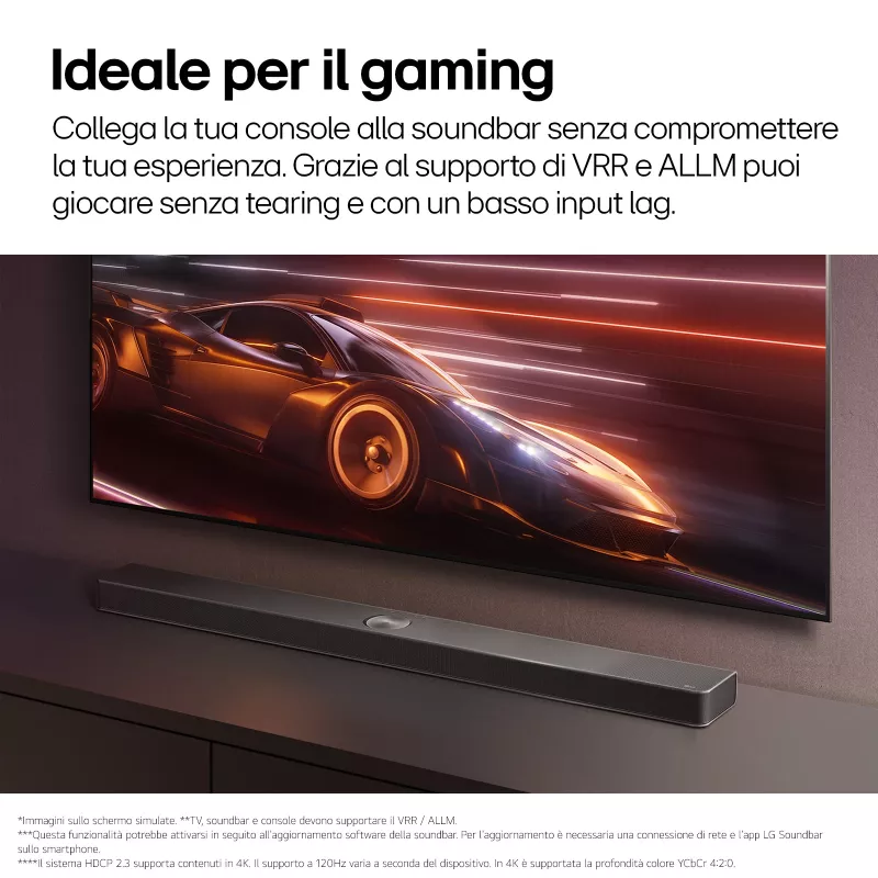 Soundbar LG S95TR 9.1.5 kanavaa 810 W RMS langattomalla 220 W subwooferilla, musta