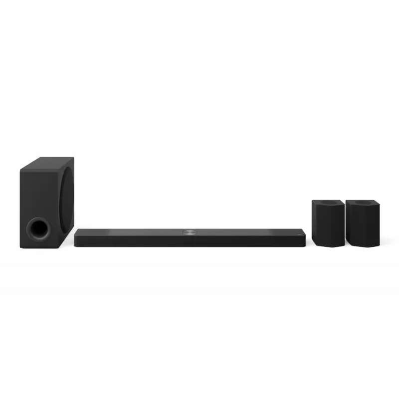 Soundbar LG S95TR 9.1.5 kanavaa 810 W RMS langattomalla 220 W subwooferilla, musta