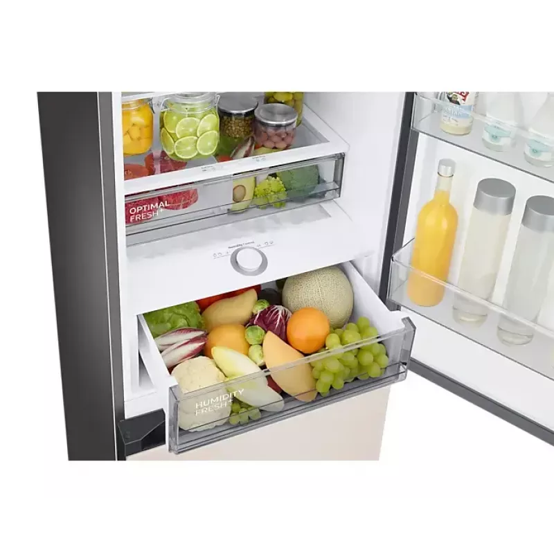 Samsung RB38C7B5D39/EF jää-pakastinyhdistelmä vapaasti seisova 390 L beige
