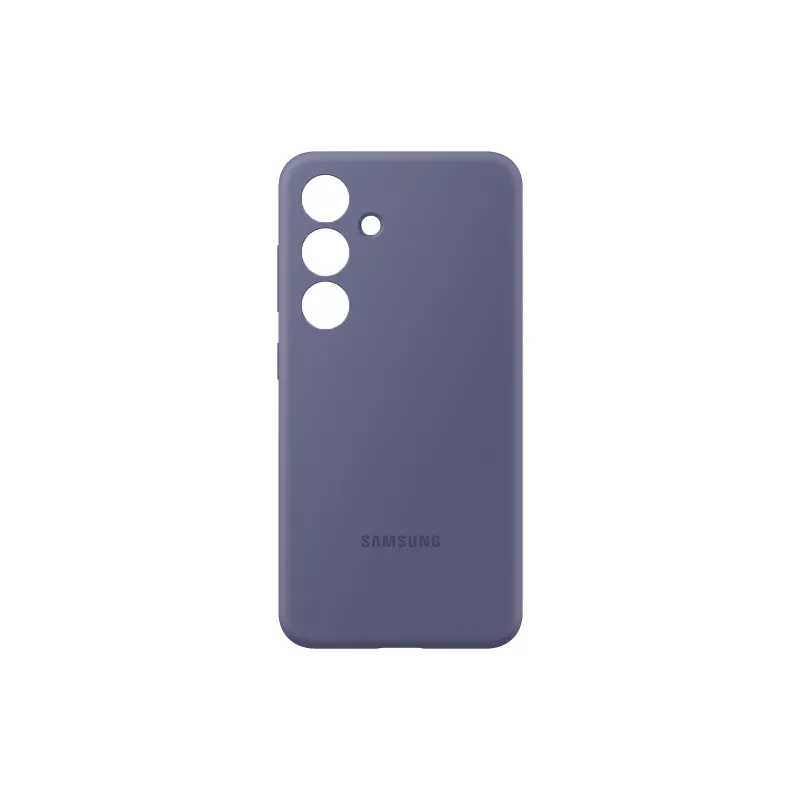 Silikonikotelo Samsung Galaxy S24 violetti monokromaattinen
