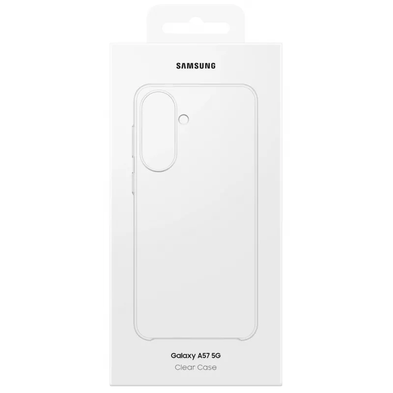 Samsung EF-QA576CTEGWW puhelinkotelo 17 cm (6,7 inch) suojakotelo läpinäkyvä