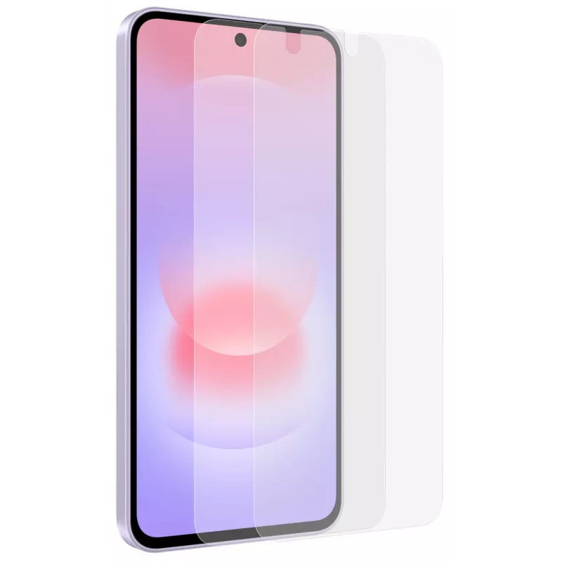Samsung EF-UA376CTEGWW puhelimen näytönsuoja/takakansisuoja läpinäkyvä näytönsuojakalvo 2 kpl