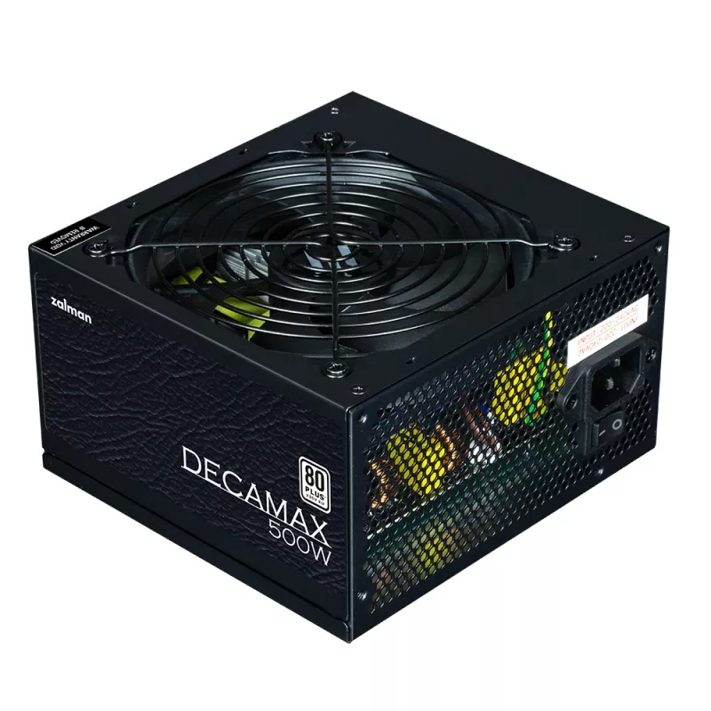 Zalman Decamax virtalähde 500 W ATX musta