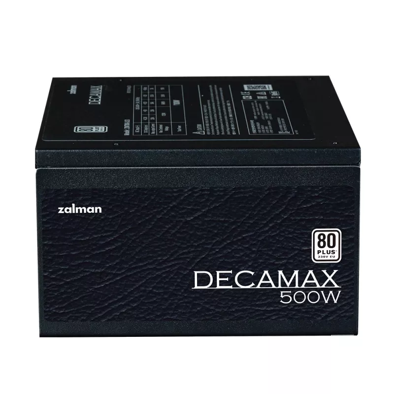 Zalman Decamax virtalähde 500 W ATX musta