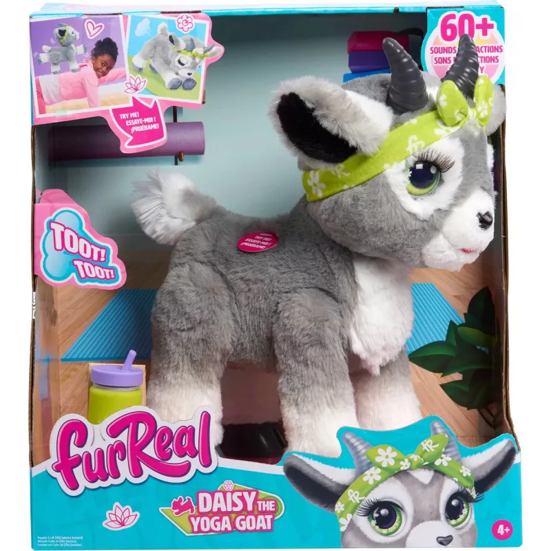 FurReal Daisy the Yoga Goat, poika/tyttö, 4 vuotta, äänellä