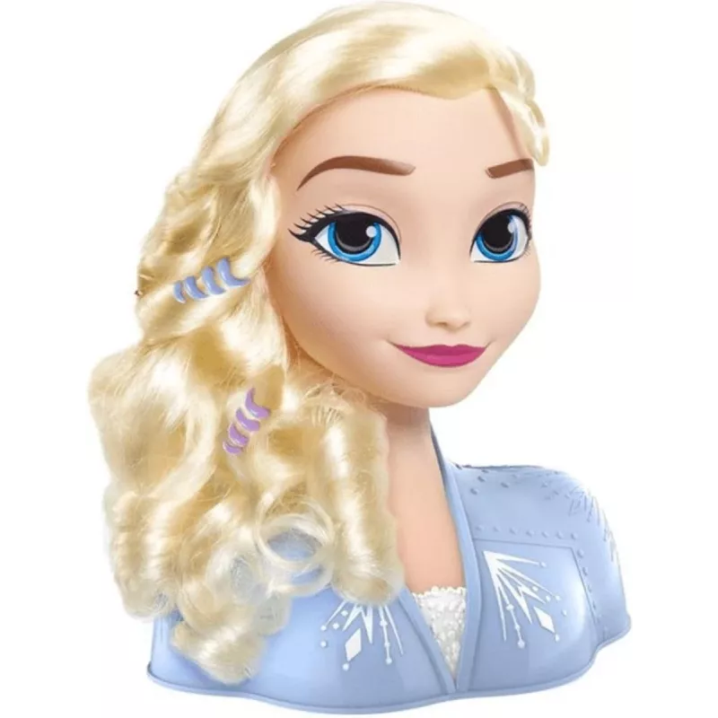 Just Play Disney Frozen 2, meikki-/stylingnuken pää, naispuolinen, 3 vuotta, 120 mm, monivärinen