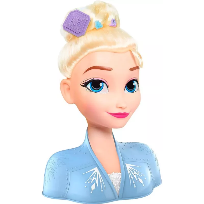 Just Play Disney Frozen 2, meikki-/stylingnuken pää, naispuolinen, 3 vuotta, 120 mm, monivärinen