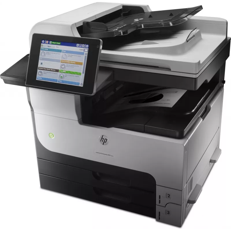 HP LaserJet Enterprise MFP M725dn, laser, mustavalkotulostus, 1200 x 1200 DPI, A3, suoratulostus, musta, harmaa