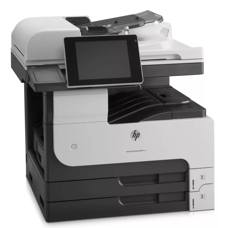 HP LaserJet Enterprise MFP M725dn, laser, mustavalkotulostus, 1200 x 1200 DPI, A3, suoratulostus, musta, harmaa