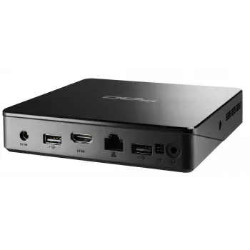 Shuttle XPC nano NS02EV2 Rockchip RK3368 2 GB DDR3L-SDRAM 16 GB eMMC Android 8.1 Nettop Mini PC musta