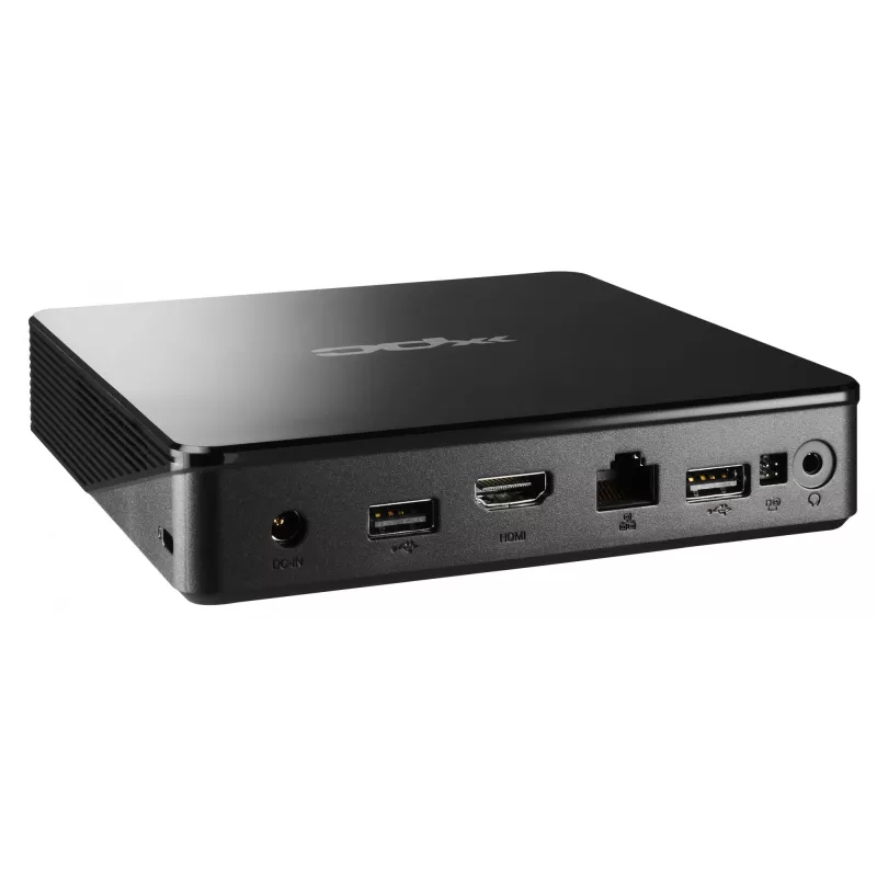 Shuttle XPC nano NS02EV2 Rockchip RK3368 2 GB DDR3L-SDRAM 16 GB eMMC Android 8.1 Nettop Mini PC musta