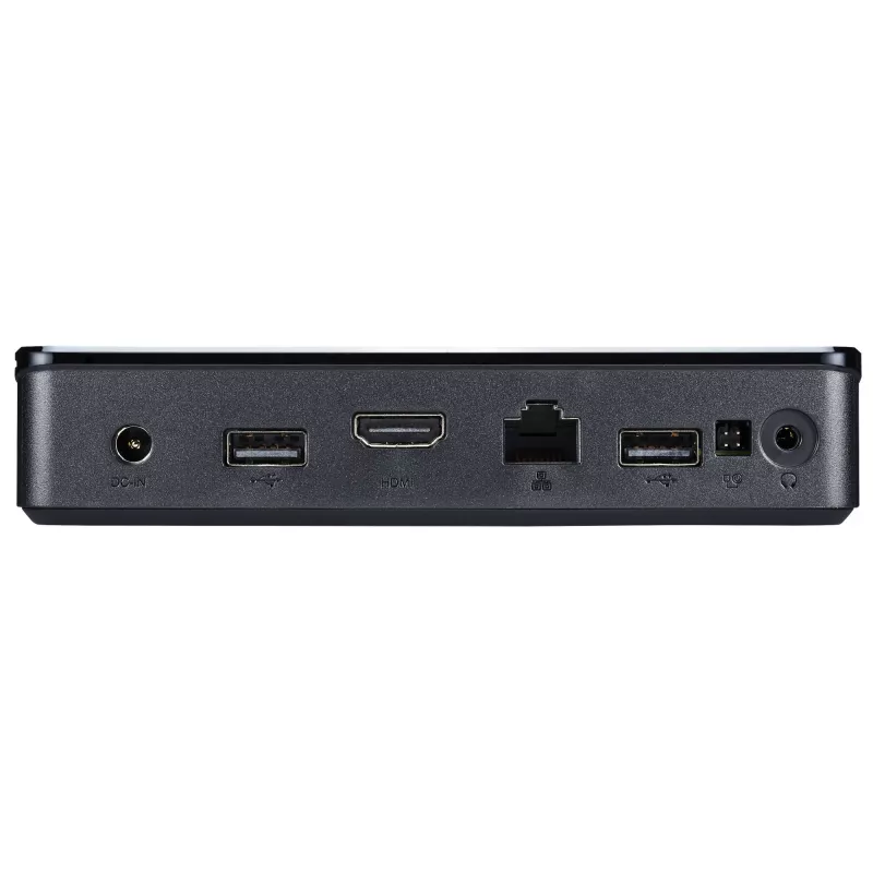 Shuttle XPC nano NS02EV2 Rockchip RK3368 2 GB DDR3L-SDRAM 16 GB eMMC Android 8.1 Nettop Mini PC musta