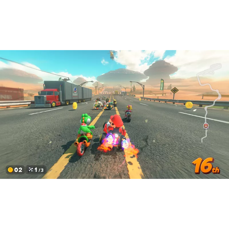 Nintendo Mario Kart World, Nintendo Switch 2, moninpelitila, fyysinen tallennusväline