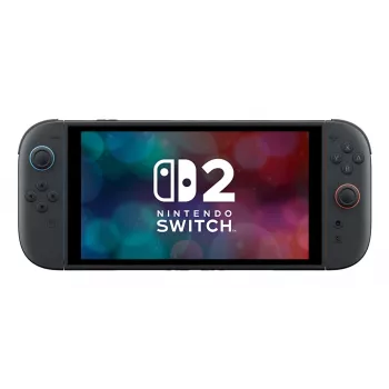 Pelikonsoli NINTENDO Switch 2 musta — 7,9 tuuman LCD 1920×1080, 120 Hz, 256 GB, 5220 mAh akku, Wi‑Fi 6, Bluetooth, HDR10
