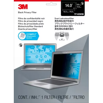 3M 7100194175 näkösuojakalvo 39,6 cm (15,6 tuumaa) kannettava reunaton näkösuojakalvo