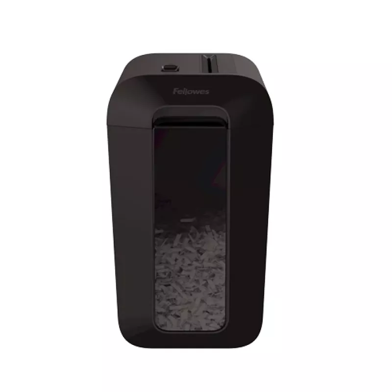 Fellowes LX65 paperisilppuri ristileikkaus 4 cm musta