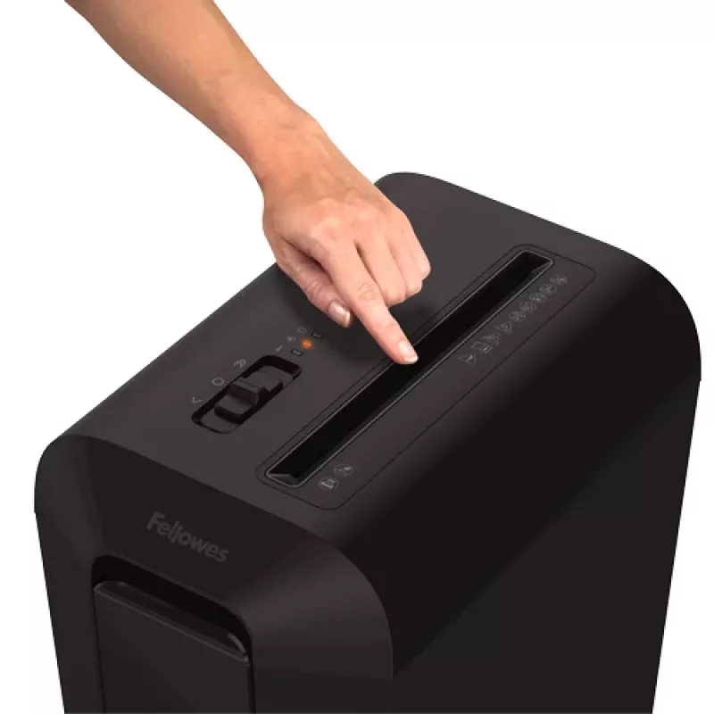 Fellowes LX65 paperisilppuri ristileikkaus 4 cm musta