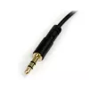 StarTech.com 0,9 m ohut 3,5mm plugi kulmikkaaseen stereoäänikaapeliin - M/M