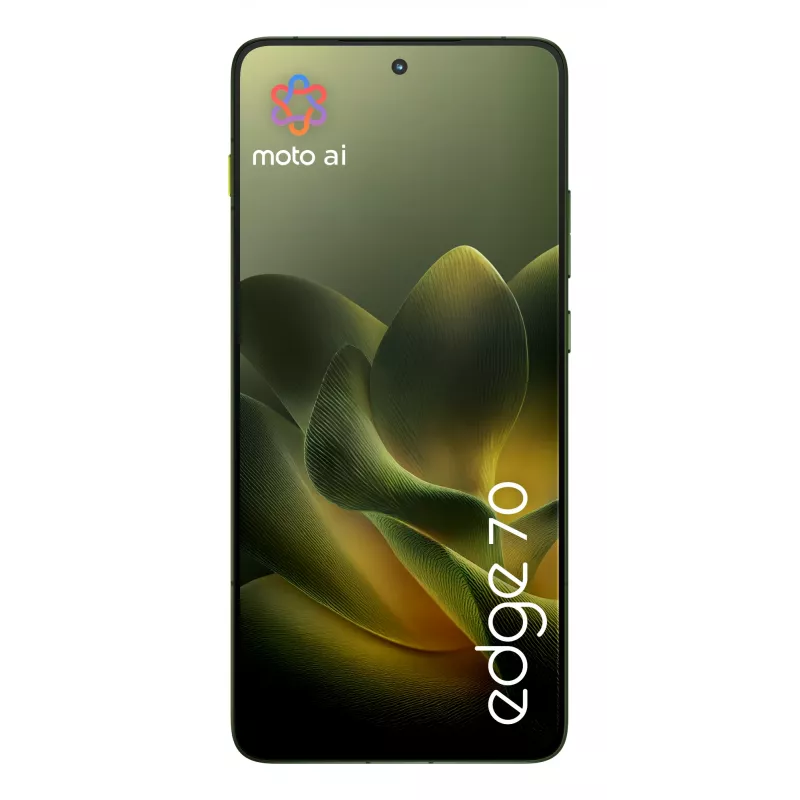 Motorola edge 70 17 cm (6.7 tuumaa) Dual SIM Android 16.0 5G USB Type-C 12 GB 512 GB 4800 mAh vihreä