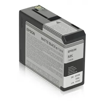 Epson yksittäispakkaus matta musta T580800, matta musta, pigmenttimuste, 80 ml, 1 kpl