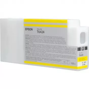 Epson T6424 keltainen mustepatruuna (150 ml), keltainen, pigmenttimuste, 150 ml, 1 kpl