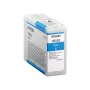 Mustepatruuna Epson T8502 syaani