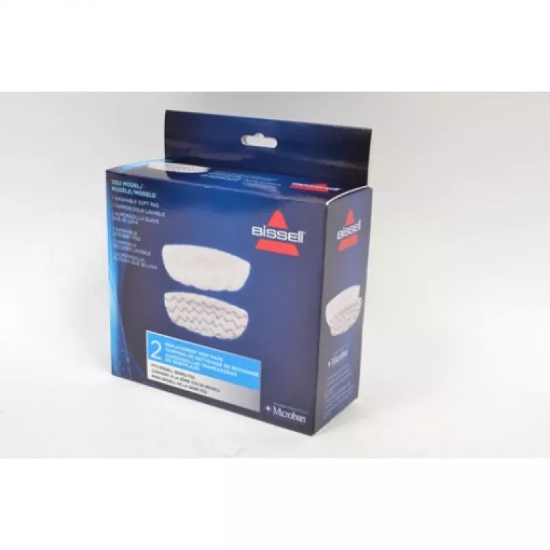 Bissell Vac & Steam - moppauspadit, valkoinen, Vac & Steam, laatikko, 2 kpl