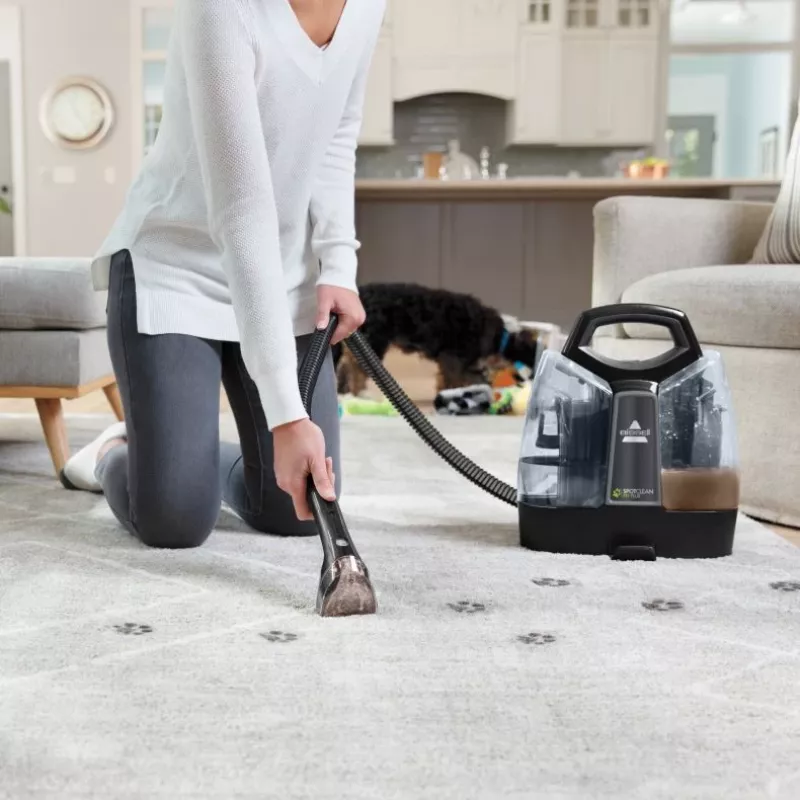 Bissell SpotClean Pet Plus -matonpuhdistuskone kuiva- ja märkäimuri musta, läpinäkyvä
